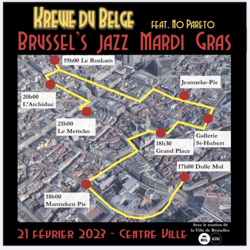 Brussels Jazz Mardi Gras