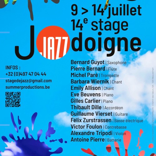 Stage de jazz de Jodoigne