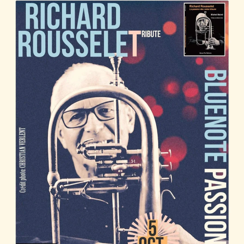 Livre "la passion des notes bleues" et concert autour de Richard Rousselet