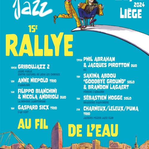 15ème rallye Jazz04 au fil de l'eau - Gaspard Sicx Trio