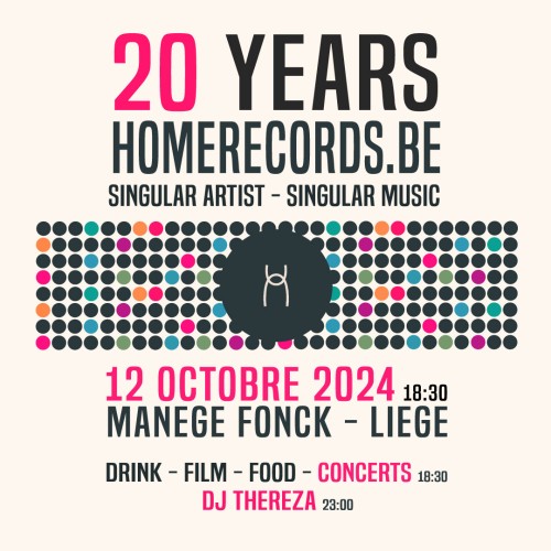 20 ANS - HOMERECORDS.BE