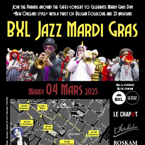 BXL Jazz Mardi Gras 2025