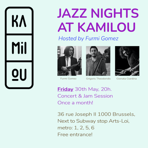 Jazz Nights at Kamilou (jazz concert + jam session)