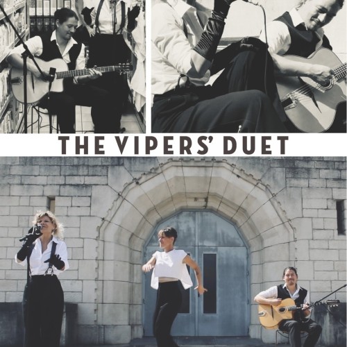 jazzathome huisconcert - The Vipers' Duet with dancer