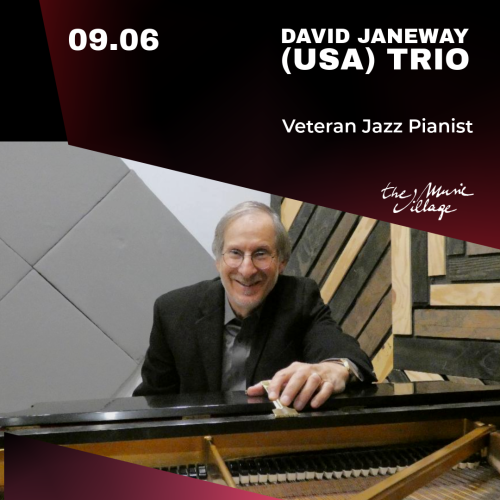 DAVID JANEWAY (USA) TRIO Veteran Jazz Pianist