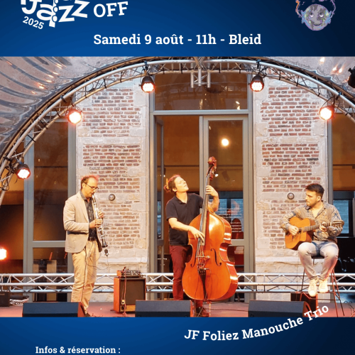 Gaume Jazz OFF : JF Foliez Manouche Trio