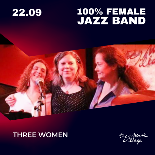 100% FEMALE JAZZ BAND Three women