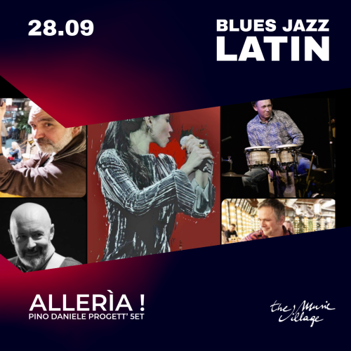 BLUES JAZZ LATIN Allerìa ! Pino Daniele Progett’ 5et