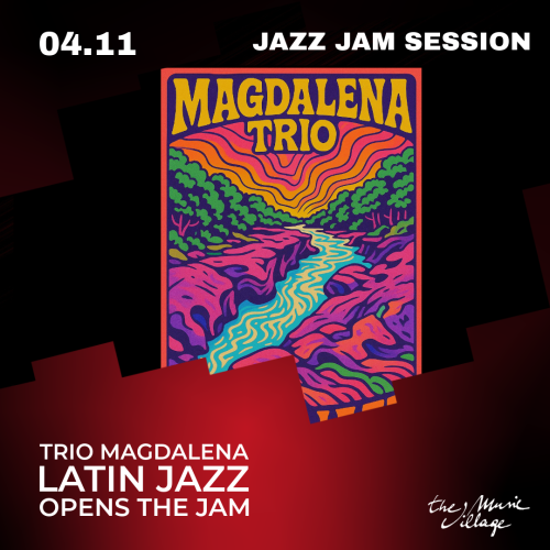 TRIO MAGDALENA LATIN JAZZ opens the jam