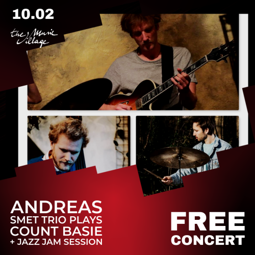 Andreas Smet Trio plays Count Basie + Jazz Jam Session