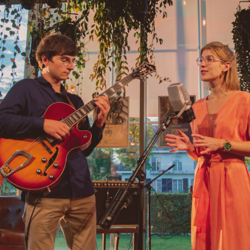 Nele Uyttendaele & Daan Jacob Jazzduo - living room concert