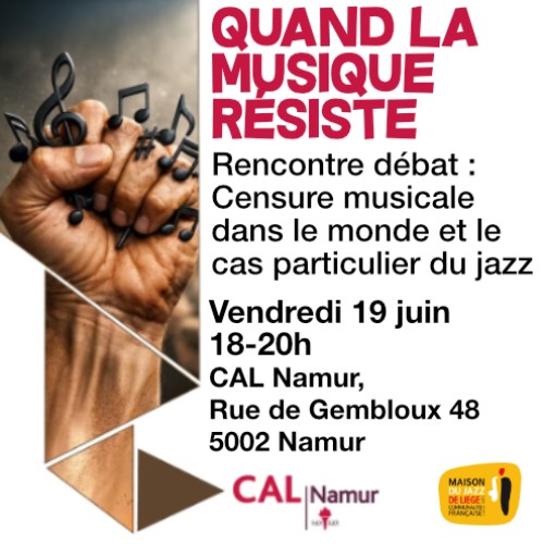 Rencontre débat : Censure musicale dans le monde et le cas particulier du jazz