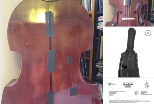 Reggie Washington's double bass stolen in Brussels