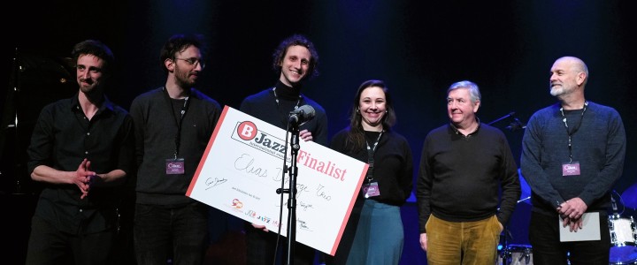 Elias D'hooge Trio est le premier finaliste de B-Jazz 2023