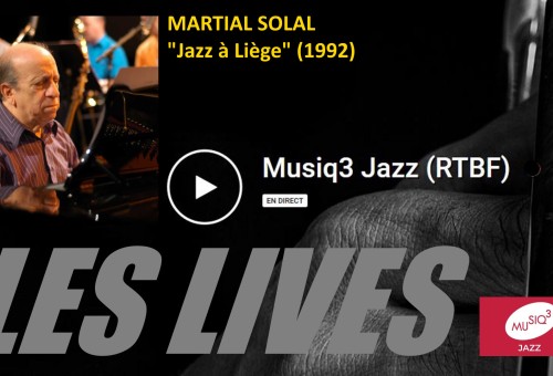 Concert van Martial Solal op Musiq3 Jazz