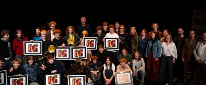 De winnaars van de Dragon Jazz-wedstrijd op Jazz Damme 2025
