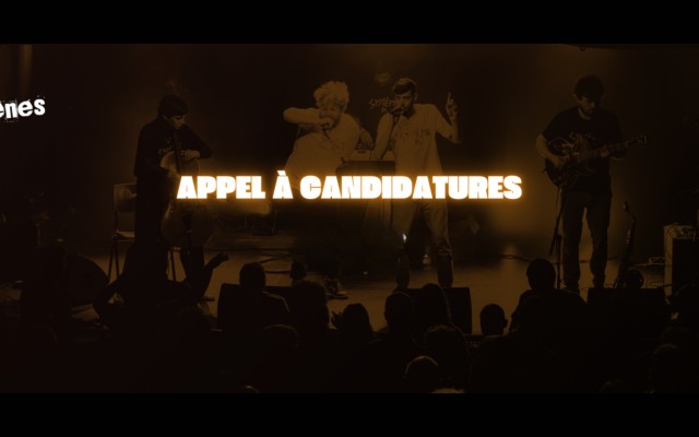Appel à candidature : 1ères Scènes