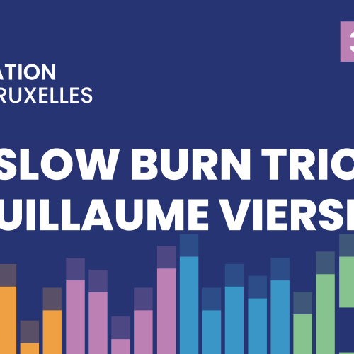 SLOW BURN TRIO + GUILLAUME VIERSET — Les concerts de la Fête de la Fédération Wallonie-Bruxelles