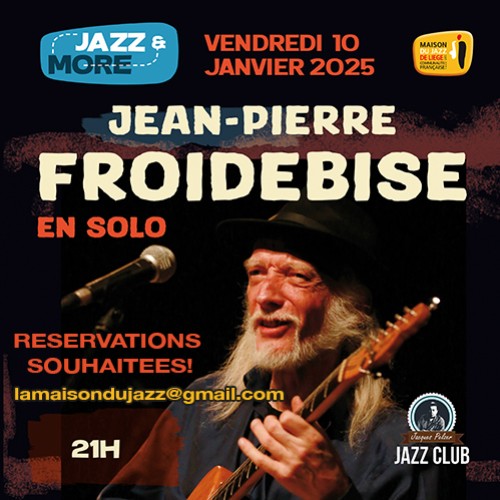 Jazz & More • Jean-Pierre Froidebise solo