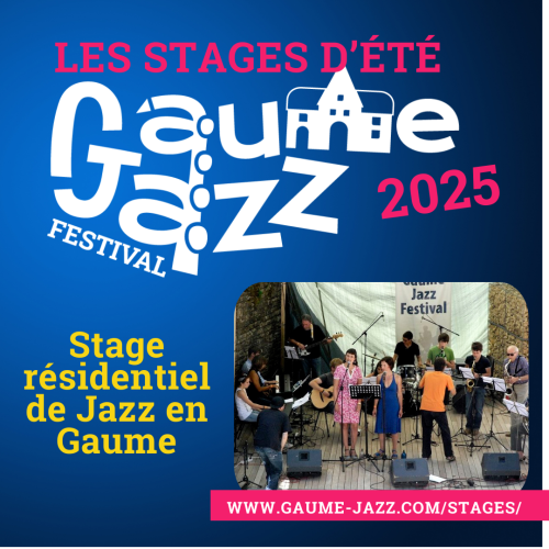 Stage de Jazz en Gaume 2025