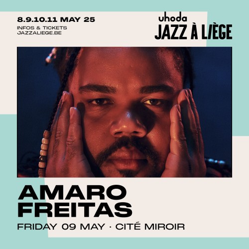 AMARO FREITAS à la CITE MIROIR le 9 MAI 2025