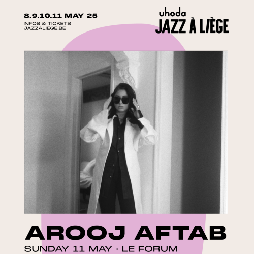 AROOJ AFTAB au FORUM le 11 mai 2025