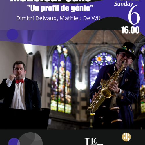 Mr Saxo - Jeune public - Dimitri Delvaux - Mathieu De Wit