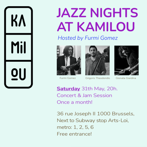 Jazz Nights at Kamilou (jazz concert + jam session)