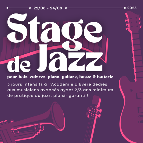 Stage Jazz d'Evere