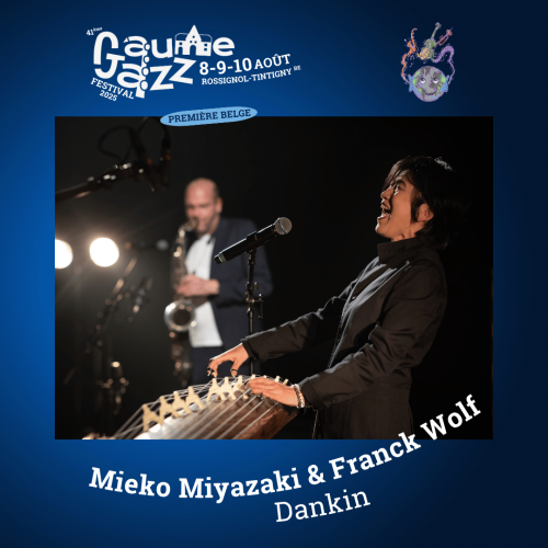 Gaume Jazz Festival : Mieko Miyazaki - Franck Wolf duo
