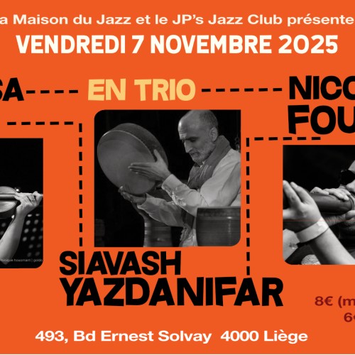 Concert Jazz&More: Maritsa NEY/Nicolas FOURRÉ/Siavash YAZDANIFAR