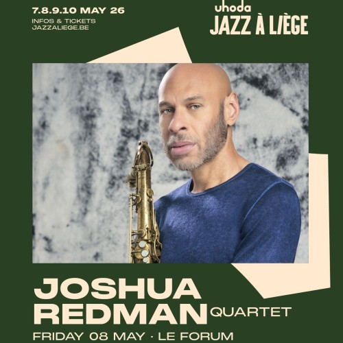 JOSHUA REDMAN QUARTET au FORUM le 8 mai 2026
