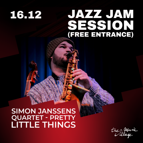 FREE CONCERT Simon Janssens Quartet - Pretty little things + Jazz Jam Session