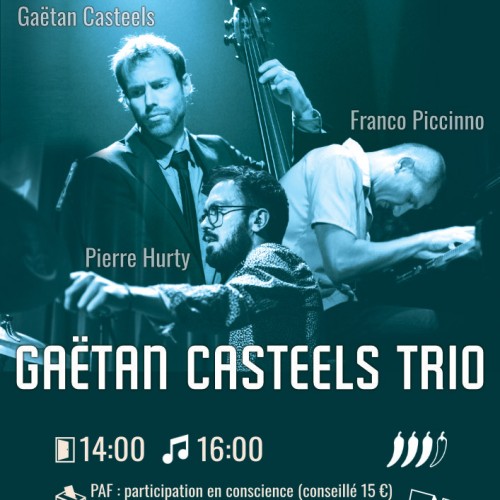 Concert "Gaëtan Casteels trio"