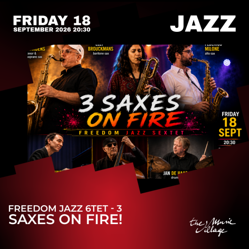 FREEDOM JAZZ 6tet - 3 Saxes on FIRE!