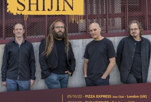 Drummer Stéphane Galland on an international tour with the band SHIJIN
