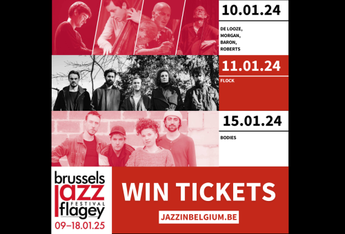 🎄✨ CONTEST 🎶🎁 Win tickets for the 10th edition of the BJF de Flagey