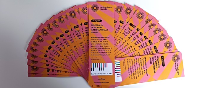 'Célébrons la journée internationale du jazz' Playlist in samenwerking met Médiathèque Nouvelle