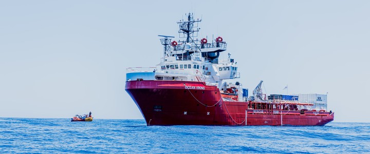 Een sonische onderdompeling op het moederschip van SOS MEDITERRANEE door Bo van der Werf