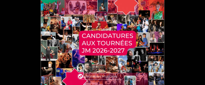 Call for artists : JM 2026-27