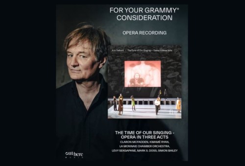 Kris Defoort's "The Time of Our Singing" opera considered for next year's GRAMMYs®