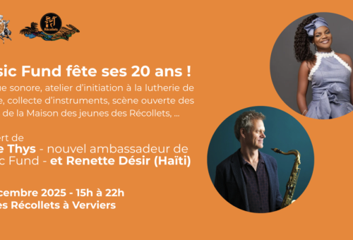 20 years of Music Fund and a new ambassador