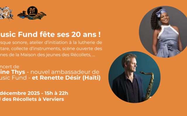 20 jaar Music Fund en een nieuwe ambassadeur